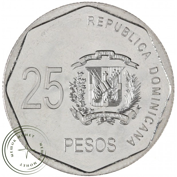 Доминикана 25 песо 2008 — 937045450