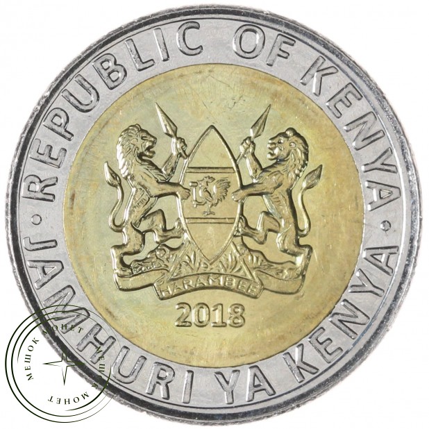 Кения 5 шиллингов 2010— 937045453
