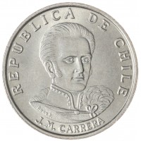 Монета Чили 1 эскудо 1971
