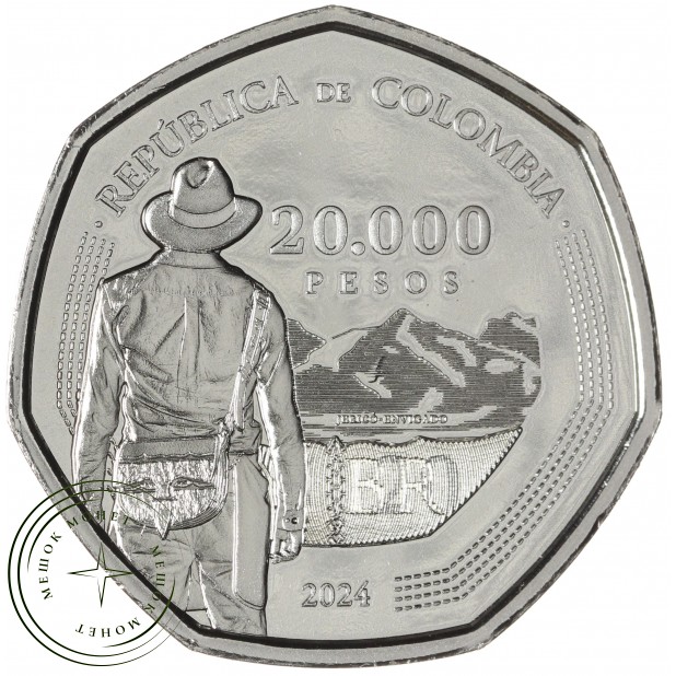 Колумбия 20000 песо 2024 Антиокийская сумка — 937045676