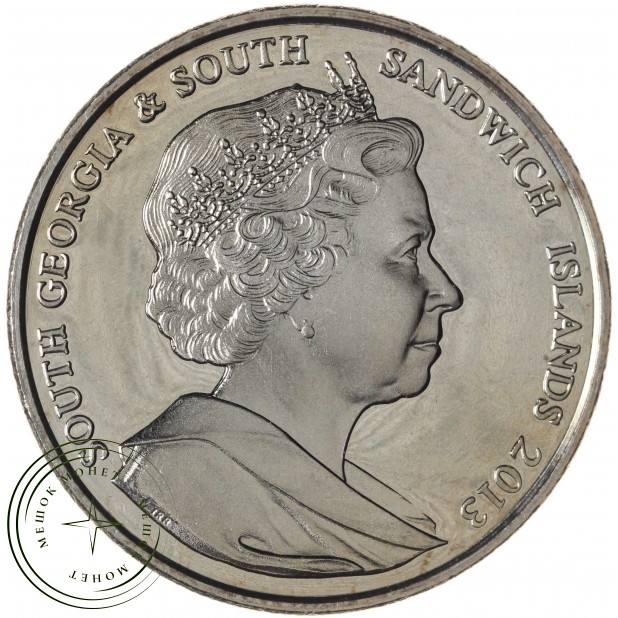 Южная Георгия 2 фунта 2013 Рождение Принца Джорджа — 937045679