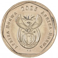 Монета ЮАР 20 центов 2025