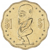 Монета Острова Кука 1 доллар 2015