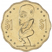 Монета Острова Кука 1 доллар 2015
