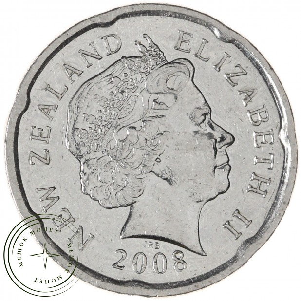 Новая Зеландия 20 центов 2008 — 937045685