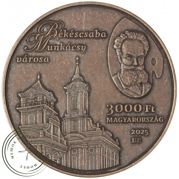 Венгрия 3000 форинтов 2025 Области и города Венгрии - Бекеш, г. Бекешчаба — 937045789