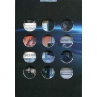 Капсульный альбом для 10 долларов 2025 - 2026 года Силенд «История Российской Космонавтики» 12 ячеек 