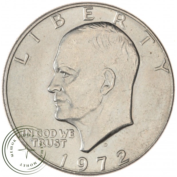 США 1 доллар 1972 D — 937045910