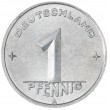ГДР 1 пфенниг 1950 А