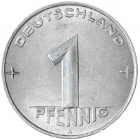 ГДР 1 пфенниг 1953 А