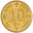 Гонконг 10 центов 1989