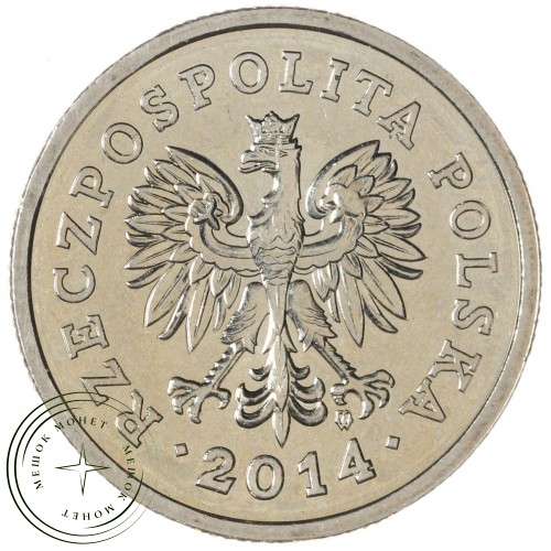 Польша 1 злотый 2014 — 937046034