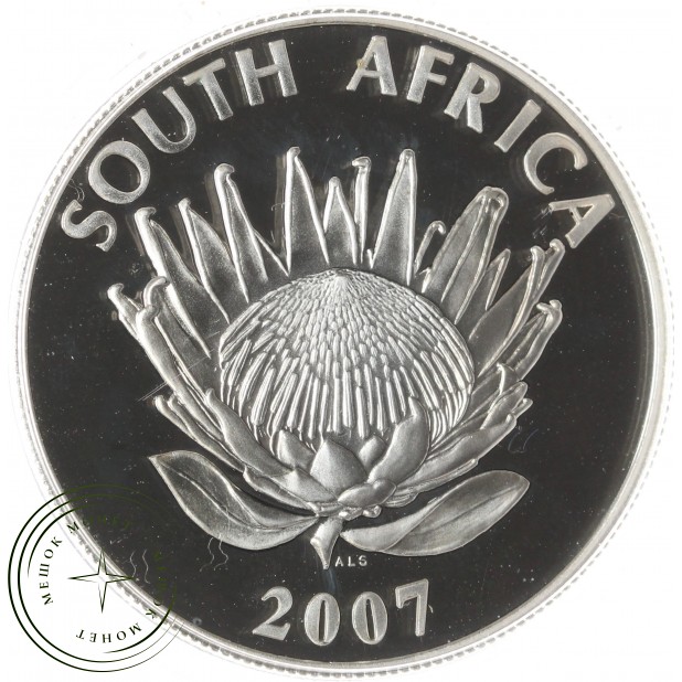 ЮАР 1 ранд 2007 Лауреаты Нобелевской премии - Нельсон Мандела — 937046065