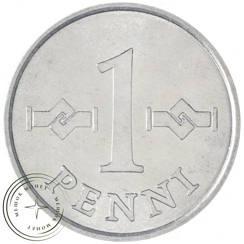Финляндия 1 пенни 1978