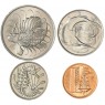 Сингапур набор 4 монеты 1979 - 1980  — 937046093