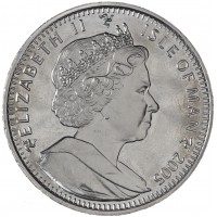 Остров Мэн 1 крона 2005 Награды - Серебряная звезда