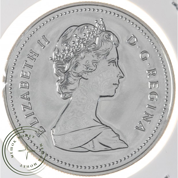 Канада 1 доллар 1987 400 лет открытию пролива Дейвиса — 937046107