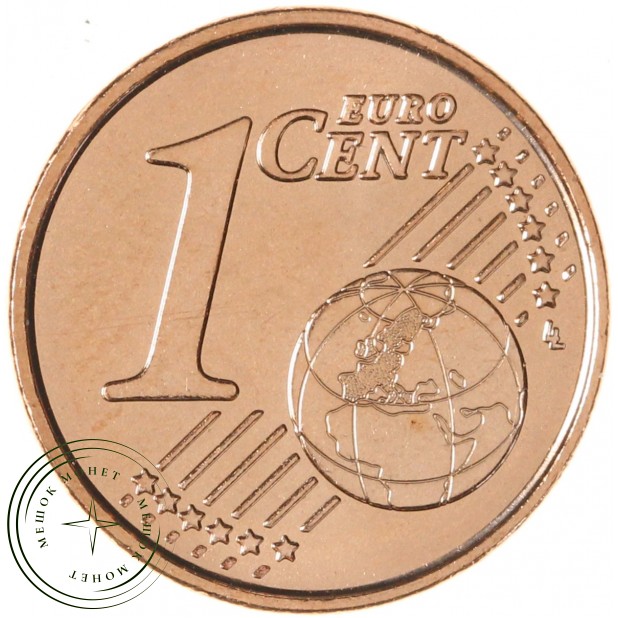 Андорра 1 евроцент 2022