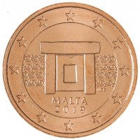 Мальта 1 евроцент 2022