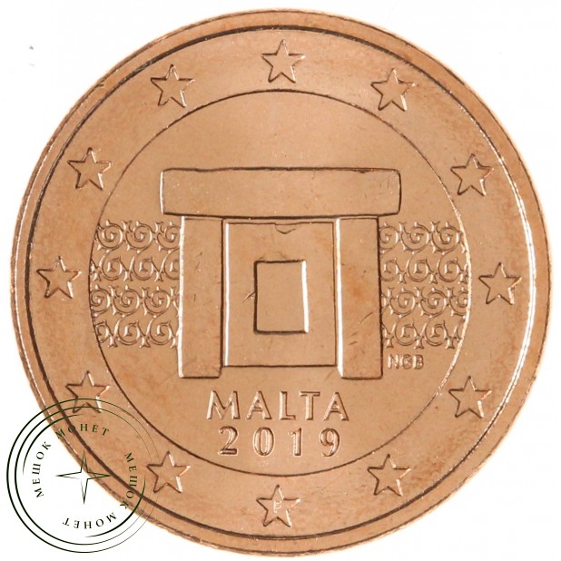 Мальта 1 евроцент 2022