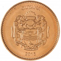 Гайана 1 доллар 2015