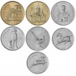 Нагорный Карабах набор 7 монет 2004 Животные и Архитектура