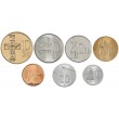 Словакия набор 7 монет 10, 20, 50 геллеров и 1, 2, 5, 10 крон 2001 - 2007