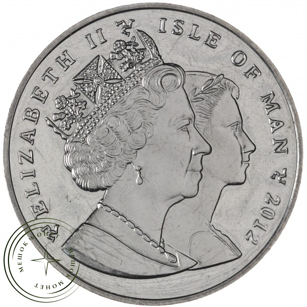 Остров Мэн 1 крона 2012 XXX летние Олимпийские Игры в Лондоне 2012 — 937046416