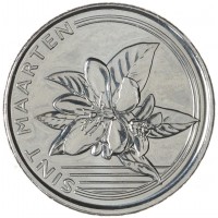 Монета Синт-Мартен 1 цент 2025 
