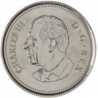 Монета Канада 50 центов 2025