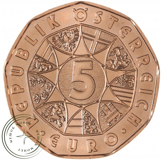 Австрия 5 евро 2023 Пчелиный танец — 937046422