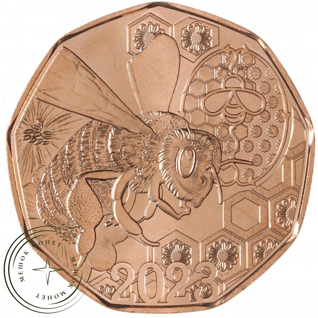 Австрия 5 евро 2023 Пчелиный танец — 937046422