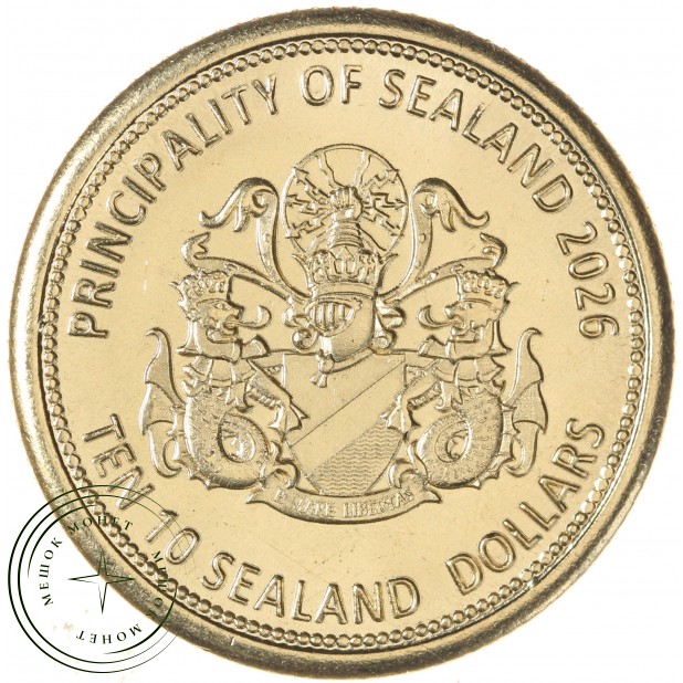 Княжество Силенд 10 долларов 2026 «История Российской Космонавтики» - Первая женщина-космонавт Валентина Терешкова — 937046518