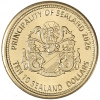 Княжество Силенд 10 долларов 2026 «История Российской Космонавтики» - Марс-3