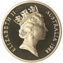 Австралия 5 долларов 1988 Здание парламента