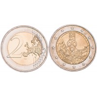 Монета Эстония 2 евро 2019 150 летие первого фестиваля песни