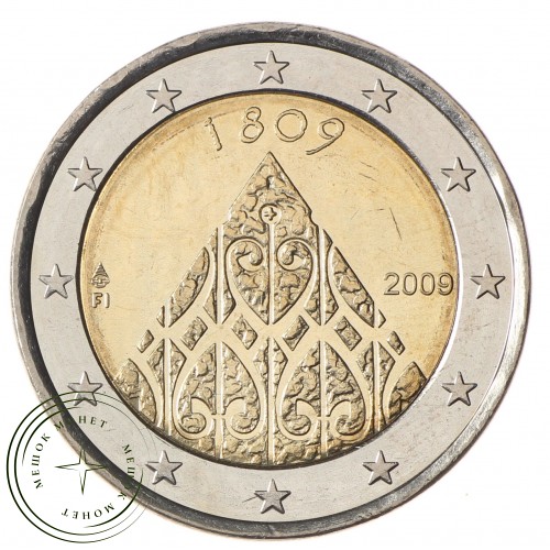 Финляндия 2 евро 2009 Автономия