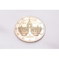 Монета Германия 2 евро 2016 Саксония Дрезден.