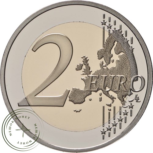 Монако 2 евро 2024 Карл V — 500 лет Бургосскому договору — 937042152