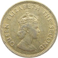 Монета Джерси 1/4 шиллинга (3 пенса) 1957