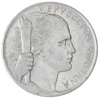 Италия 5 лир 1949