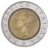 Италия 500 лир 1993