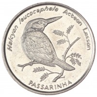 Монета Кабо-Верде 10 эскудо 1994 Птица