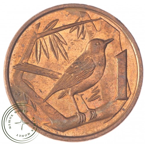 Каймановы острова 1 цент 2008 — 29980253