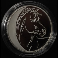 Монета 3 рубля 2014 Лошадь