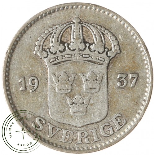 Швеция 25 эре 1937 — 937043236