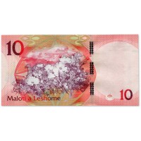 Банкнота Лесото 10 малоти 2021