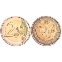 Монета Португалия 2 евро 2009 Португалоязычные игры