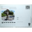 Почтовая карточка с литерой В Таганрог Памятник Раневской 2009