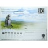 Почтовая карточка с литерой В Республика Хакасия Каменное изваяние Хыс кёзе 2009
